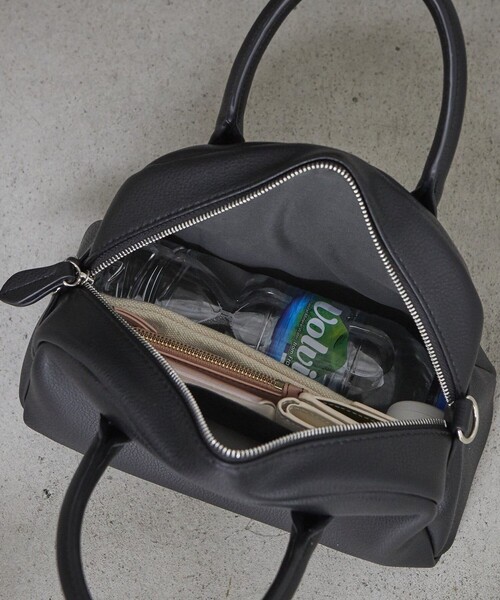 FREAK'S STORE（フリークスストア）の「EFOLE/エフォル 限定展開　ミニボストンバッグ（ボストンバッグ・レディース・ブラック/キャメル/ブラウン・ONE SIZE）」の13枚目の写真