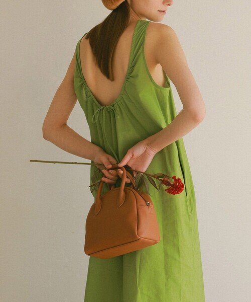 FREAK'S STORE（フリークスストア）の「EFOLE/エフォル 限定展開　ミニボストンバッグ（ボストンバッグ・レディース・ブラック/キャメル/ブラウン・ONE SIZE）」の14枚目の写真