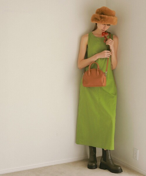 FREAK'S STORE（フリークスストア）の「EFOLE/エフォル 限定展開　ミニボストンバッグ（ボストンバッグ・レディース・ブラック/キャメル/ブラウン・ONE SIZE）」の15枚目の写真