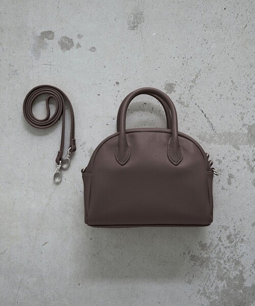 FREAK'S STORE（フリークスストア）の「EFOLE/エフォル 限定展開　ミニボストンバッグ（ボストンバッグ・レディース・ブラック/キャメル/ブラウン・ONE SIZE）」の22枚目の写真