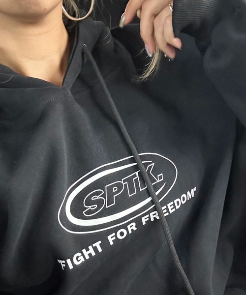 non-hedge（ノンヘッジ）の「サークルロゴビッグパーカー（パーカー・レディース・オートミール/ブラック/オフホワイト・FREE）」の15枚目の写真