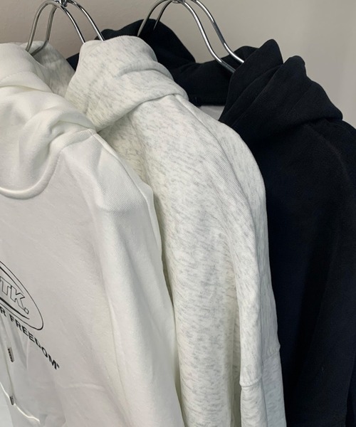 non-hedge（ノンヘッジ）の「サークルロゴビッグパーカー（パーカー・レディース・オートミール/ブラック/オフホワイト・FREE）」の17枚目の写真