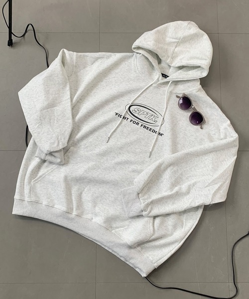 non-hedge（ノンヘッジ）の「サークルロゴビッグパーカー（パーカー・レディース・オートミール/ブラック/オフホワイト・FREE）」の18枚目の写真