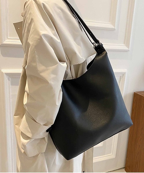 NANEA（ナネア）の「ポーチ付きバッグ（トートバッグ・レディース・ブラック/ベージュ/ブラウン・フリー）」の8枚目の写真