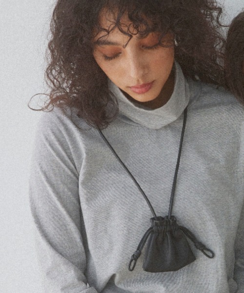 ALEXIA STAM（アリシアスタン）の「Pouch Necklace /ポーチネックレス（ネックレス・レディース・アイボリー/ゴールド/ブラック・FREE）」の3枚目の写真