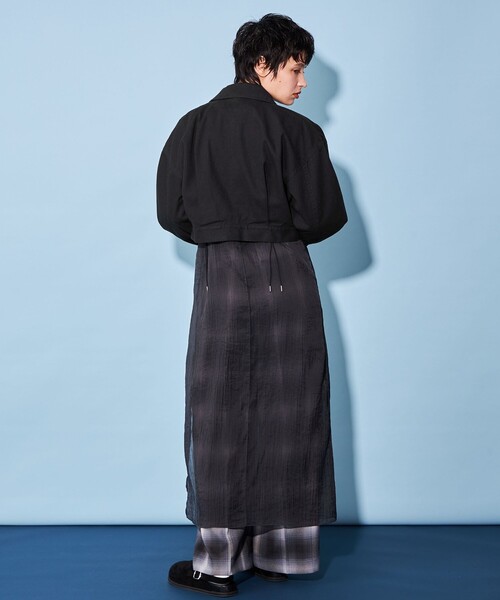 CITEN（シテン）の「＜CITEN＞ショート ジャケット（その他アウター・レディース・ブラック/ホワイト・FREE）」の12枚目の写真