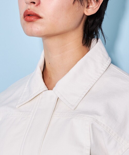 CITEN（シテン）の「＜CITEN＞ショート ジャケット（その他アウター・レディース・ブラック/ホワイト・FREE）」の20枚目の写真