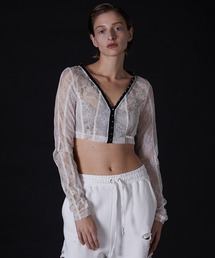 PRANK PROJECT | レースフックショートカーディガン / Lace Hook Short Cardigan(カーディガン/ボレロ)