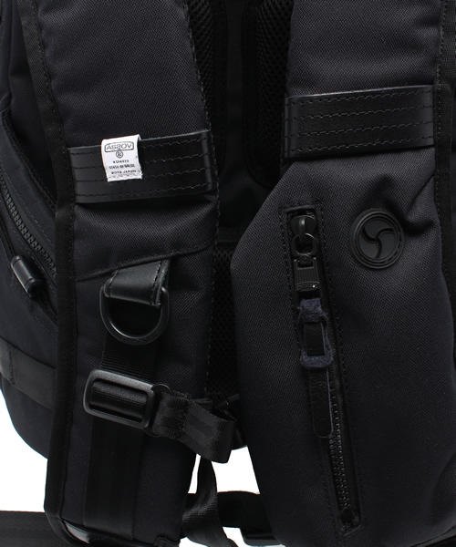AS2OV（アッソブ）の「【AS2OV】CORDURA DOBBY DAY BAG/61407（バックパック/リュック・メンズ・ブラック・FREE）」の11枚目の写真