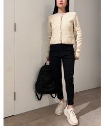 【emmi atelier】クロップドパンツ