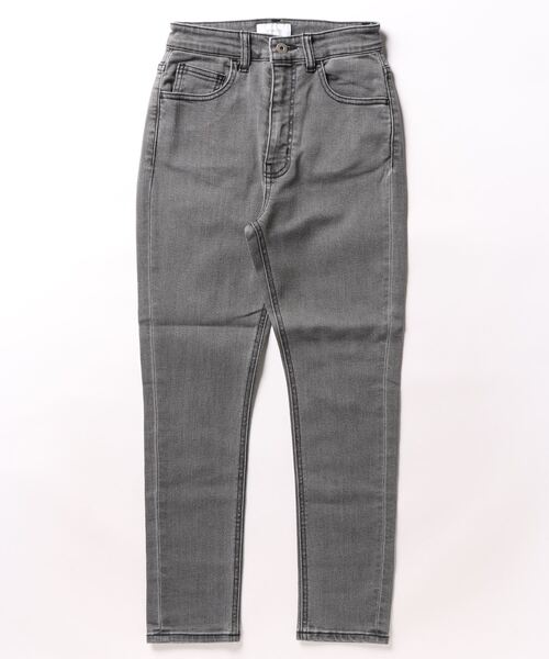 emmi（エミ）の「【emmi atelier】クロップドパンツ（その他パンツ・レディース・ブラック/グレー/シルバー・0/1）」の4枚目の写真