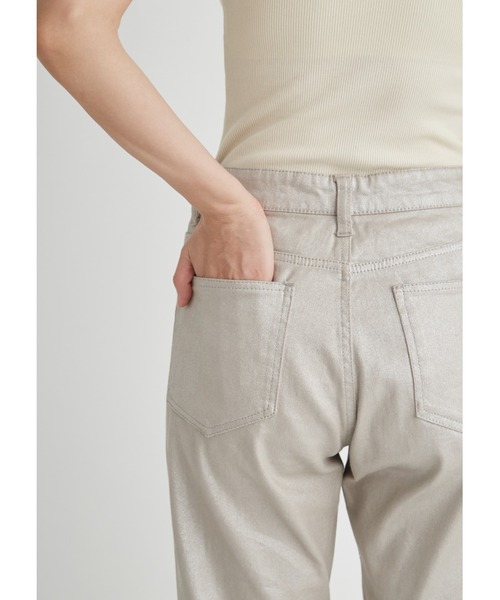 emmi（エミ）の「【emmi atelier】クロップドパンツ（その他パンツ・レディース・ブラック/グレー/シルバー・0/1）」の13枚目の写真