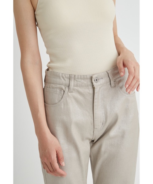 emmi（エミ）の「【emmi atelier】クロップドパンツ（その他パンツ・レディース・ブラック/グレー/シルバー・0/1）」の14枚目の写真