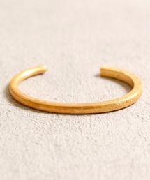 GILD（ギルド）の「GILD ギルド / Sand texture morphing bangle サンド テクスチャー モーフィング バングル / G201-BR01 (SMALL)（バングル/リストバンド）」
