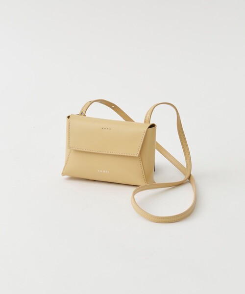 YAHKI（ヤーキ）の「【YAHKI/ヤーキ】YH-615/スクエアミニバッグ（ショルダーバッグ・レディース・ライトブルー/ブラック/イエロー・FREE）」の3枚目の写真