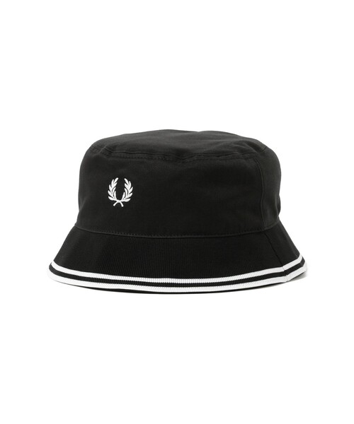 FRED PERRY(フレッドペリー)の「FRED PERRY × BEAMS / 別注 バケットハット 24SS(ハット・メンズ・ネイビー/ブラック・XL/M)」の7枚目の写真