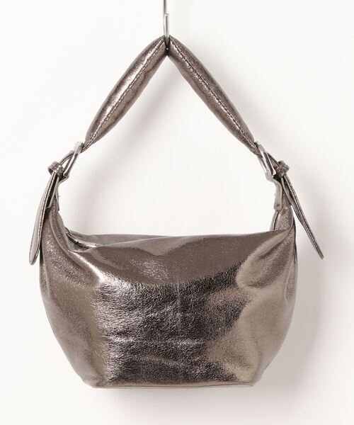 メタリックワンハンドルバッグ / metallic one handle bag