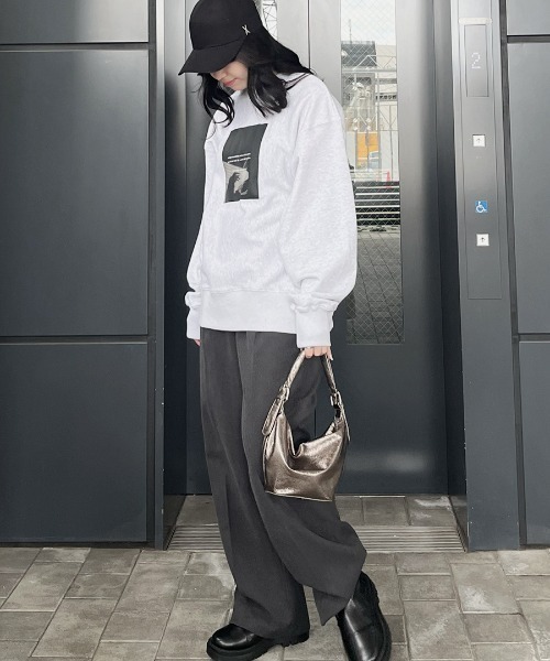 Reurie'（レウリィ）の「メタリックワンハンドルバッグ / metallic one handle bag メタリックバッグ ヴィンテージライク ハンドバッグ ワンショルダー ゴールド シルバー ブラック アンティーク（ハンドバッグ・レディース・アンティークシルバー/ブラック/シルバー・FREE）」の22枚目の写真