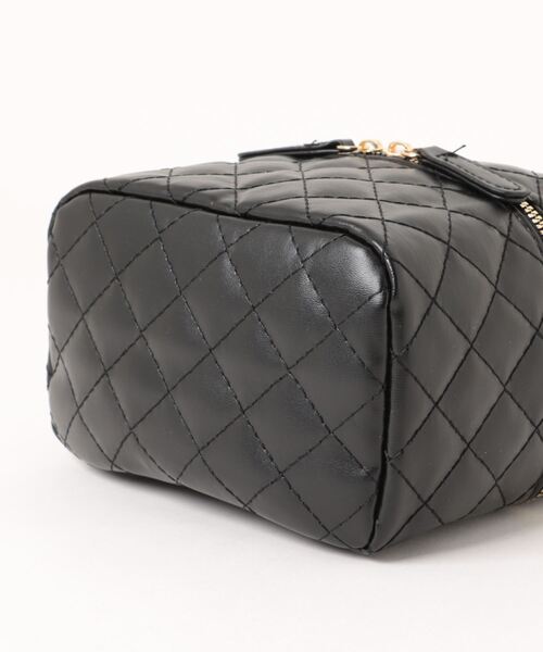 H.TOKYO（エイチトウキョウ）の「キルティング 2WAYバニティバッグ（ハンドバッグ・レディース・ベージュ/ホワイト/ブラック・FREE）」の13枚目の写真