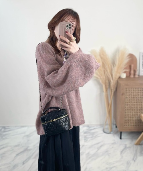 H.TOKYO（エイチトウキョウ）の「キルティング 2WAYバニティバッグ（ハンドバッグ・レディース・ベージュ/ホワイト/ブラック・FREE）」の20枚目の写真