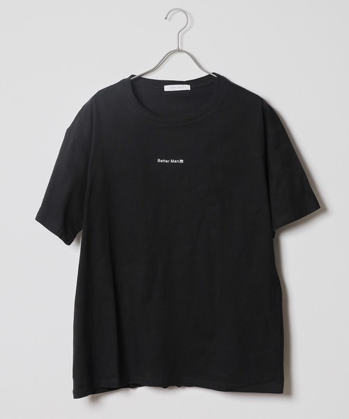 ROOPTOKYO(ループトウキョウ)の「ロゴ シンプルプリント Tシャツ 半袖 ユニセックス(Tシャツ/カットソー・メンズ・ホワイト/ブラック・XL/L/M)」の2枚目の写真
