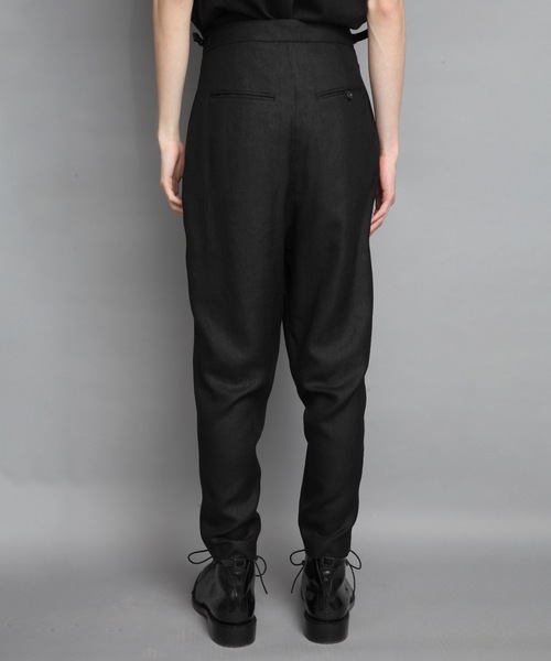 ato（アトウ）の「2 TUCK TAPERED TRI-ACETATE PANTS（その他パンツ・メンズ・ネイビー/ブラック・48/46/44）」の18枚目の写真