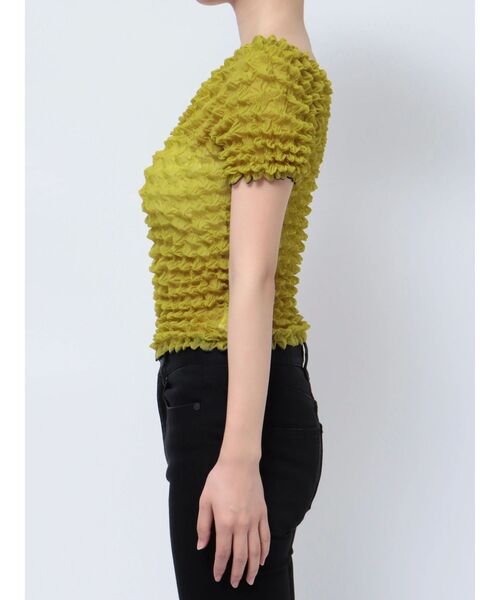 MURUA（ムルーア）の「アニヴェントップス（シャツ/ブラウス・レディース・ブラック/レッド/マスタード/アイボリー・FREE）」の14枚目の写真