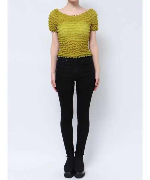 MURUA（ムルーア）の「アニヴェントップス（シャツ/ブラウス・レディース・ブラック/レッド/マスタード/アイボリー・FREE）」の9枚目の写真