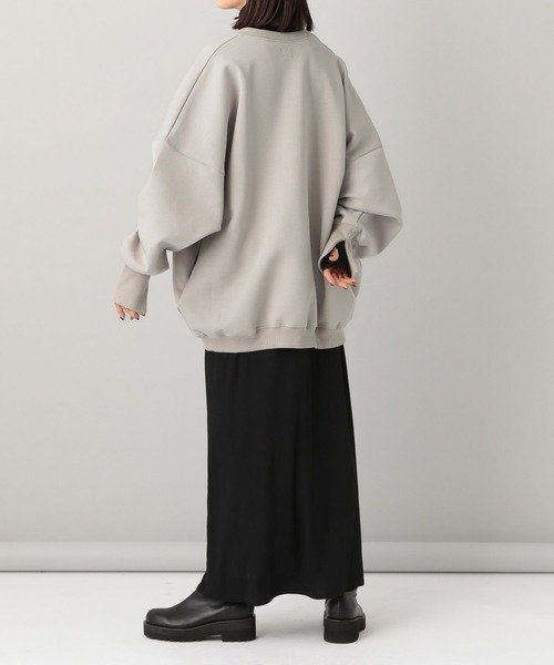 e/rm(イーアールエム)の「【e/rm】キーネックプルオーバーセットワンピース(ワンピース・レディース・オフホワイト/ブラック/グレー系その他2・FREE)」の8枚目の写真