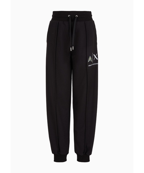 【A|X アルマーニ エクスチェンジ】AXロゴ　スウェットジョガーパンツ スウェットパンツ