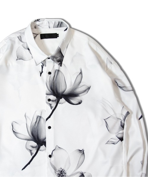 Luv maison(ラブメゾン)の「LV とろみ総柄-LS SHIRTS-24S(シャツ/ブラウス・メンズ・その他3/その他2/その他1/その他6/その他5/その他4/その他9/その他10/その他8/その他7・L/M)」の4枚目の写真