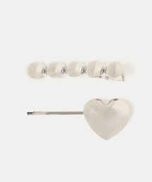 ハートヘアピンセット