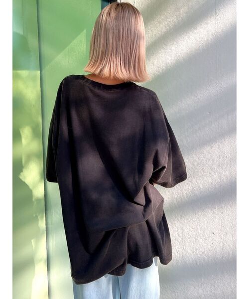 GYDA（ジェイダ）の「DELREY BUNNY BIGTシャツ（Tシャツ/カットソー・レディース・ピンク/オフホワイト/ネイビー/ブラック・FREE）」の20枚目の写真