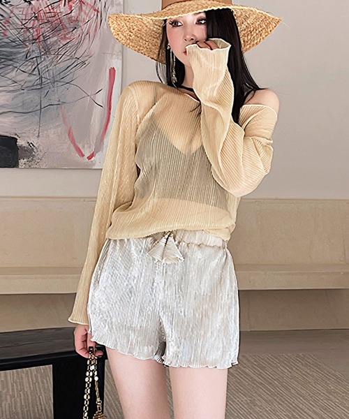 CHANEL ♡ スイムウェア 水着 キャミソール ゴールド お洒落 新品未使用 org.jpg