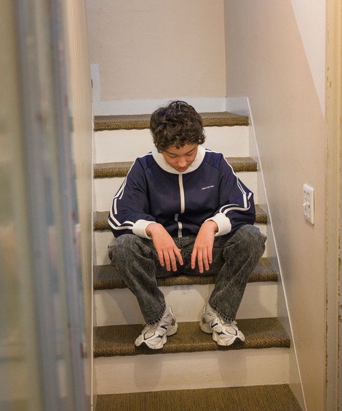 GLOBAL WORK（グローバルワーク）の「トラックジャケット/AND YUA ANY/106431（ジャージ・キッズ・ブルー/ネイビー・160cm/150cm）」の20枚目の写真