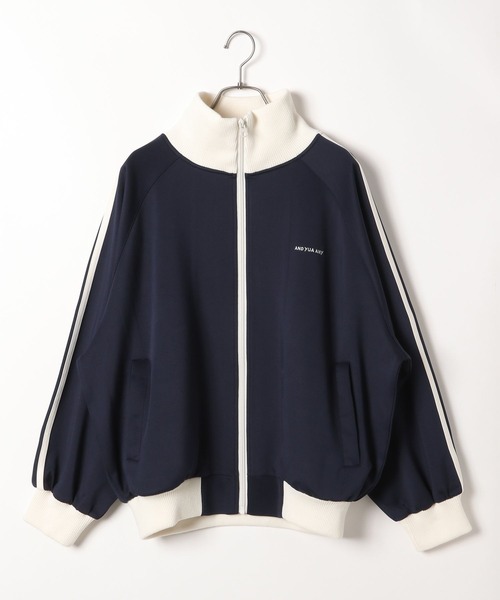 GLOBAL WORK（グローバルワーク）の「トラックジャケット/AND YUA ANY/106431（ジャージ・キッズ・ブルー/ネイビー・160cm/150cm）」の12枚目の写真