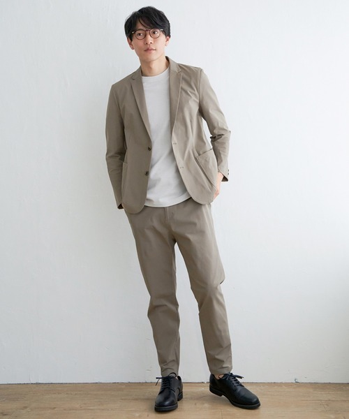 IKKA LOUNGE(イッカラウンジ)の「【雑誌MonoMax4月号掲載】GOKU楽ワーク 速乾鹿の子パンツ【セットアップ対応】(その他パンツ・メンズ・ブラック/ネイビー/ベージュ・S/M/L/XL)」の7枚目の写真