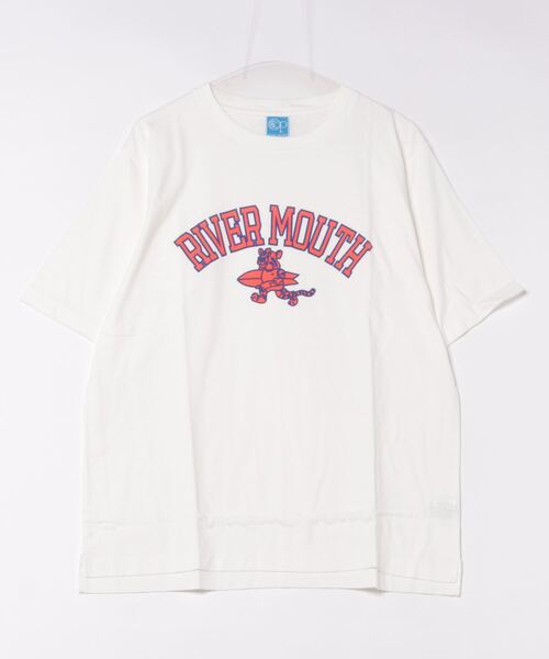 Ocean Pacific(オーシャンパシフィック)の「【OP/オーピー】半袖ヴィンテージ風プリントTシャツ ウォッシュ加工(Tシャツ/カットソー・メンズ・ホワイト/ミント/チャコール・LARGE/X-LARGE/MEDIUM)」の1枚目の写真