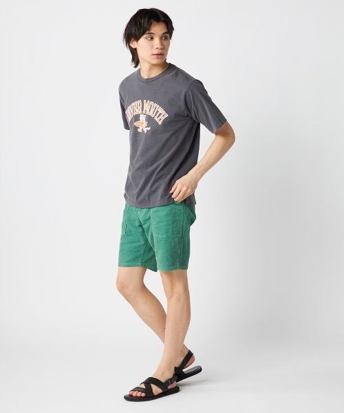 Ocean Pacific(オーシャンパシフィック)の「【OP/オーピー】半袖ヴィンテージ風プリントTシャツ ウォッシュ加工(Tシャツ/カットソー・メンズ・ホワイト/ミント/チャコール・LARGE/X-LARGE/MEDIUM)」の5枚目の写真