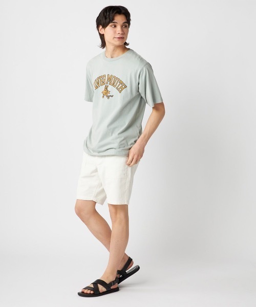 Ocean Pacific(オーシャンパシフィック)の「【OP/オーピー】半袖ヴィンテージ風プリントTシャツ ウォッシュ加工(Tシャツ/カットソー・メンズ・ホワイト/ミント/チャコール・LARGE/X-LARGE/MEDIUM)」の13枚目の写真