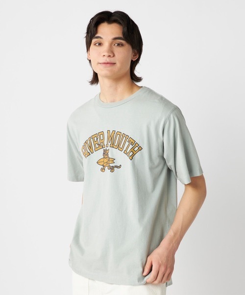 Ocean Pacific(オーシャンパシフィック)の「【OP/オーピー】半袖ヴィンテージ風プリントTシャツ ウォッシュ加工(Tシャツ/カットソー・メンズ・ホワイト/ミント/チャコール・LARGE/X-LARGE/MEDIUM)」の14枚目の写真