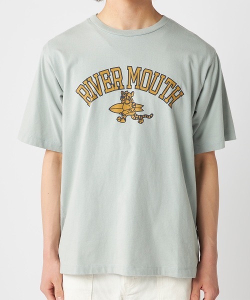 Ocean Pacific(オーシャンパシフィック)の「【OP/オーピー】半袖ヴィンテージ風プリントTシャツ ウォッシュ加工(Tシャツ/カットソー・メンズ・ホワイト/ミント/チャコール・LARGE/X-LARGE/MEDIUM)」の15枚目の写真