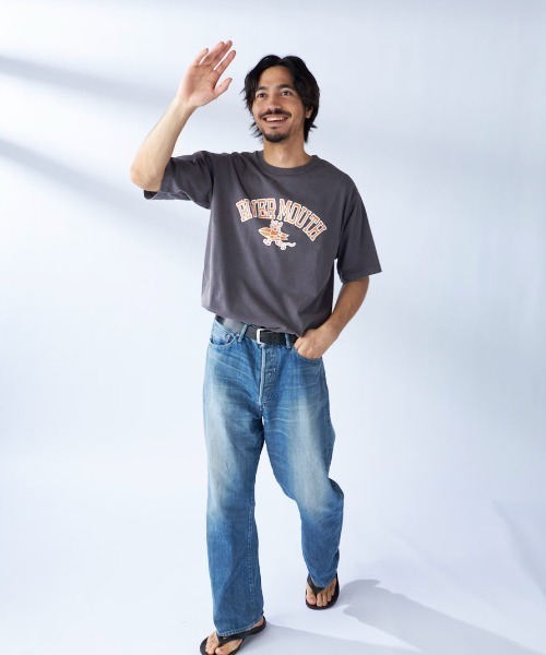 Ocean Pacific(オーシャンパシフィック)の「【OP/オーピー】半袖ヴィンテージ風プリントTシャツ ウォッシュ加工(Tシャツ/カットソー・メンズ・ホワイト/ミント/チャコール・LARGE/X-LARGE/MEDIUM)」の21枚目の写真