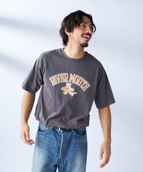 Ocean Pacific(オーシャンパシフィック)の「【OP/オーピー】半袖ヴィンテージ風プリントTシャツ ウォッシュ加工(Tシャツ/カットソー・メンズ・ホワイト/ミント/チャコール・LARGE/X-LARGE/MEDIUM)」の22枚目の写真
