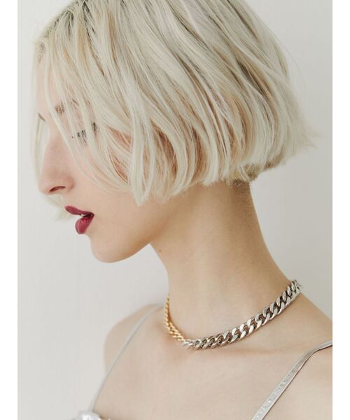 jouetie（ジュエティ）の「コンビネーションチェーンチョーカー（チョーカー・レディース・シルバー/ゴールド・FREE）」の2枚目の写真