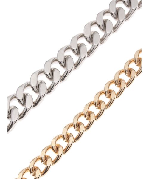 jouetie（ジュエティ）の「コンビネーションチェーンチョーカー（チョーカー・レディース・シルバー/ゴールド・FREE）」の9枚目の写真