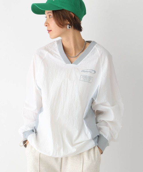 セール】ナイロンロゴトップス 107116（Tシャツ/カットソー