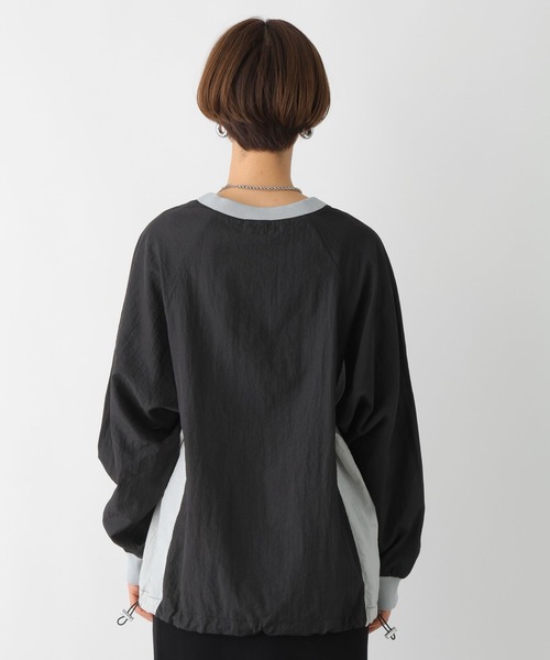 LEPSIM（レプシィム）の「ナイロンロゴトップス　107116（Tシャツ/カットソー・レディース・オフホワイト/ブラック・FREE）」の21枚目の写真