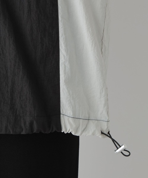 LEPSIM（レプシィム）の「ナイロンロゴトップス　107116（Tシャツ/カットソー・レディース・オフホワイト/ブラック・FREE）」の5枚目の写真