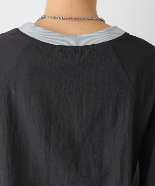 LEPSIM（レプシィム）の「ナイロンロゴトップス　107116（Tシャツ/カットソー・レディース・オフホワイト/ブラック・FREE）」の6枚目の写真